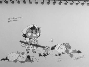 Inktober 2022 #31 Farm