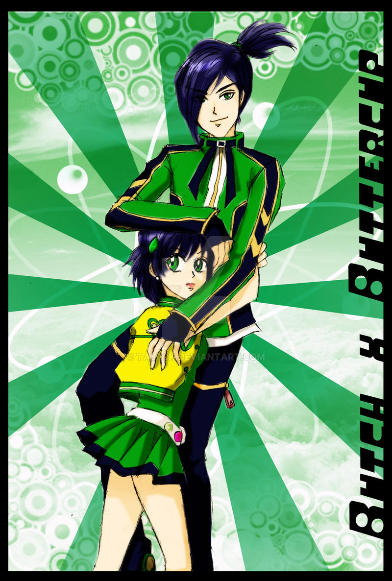 Powerpuff Girls Z Buttercup Und Butch Blossom, Bubbles, And Buttercup