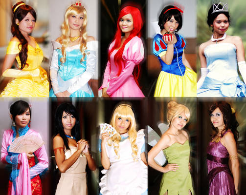 Disney Heroines Cosplay