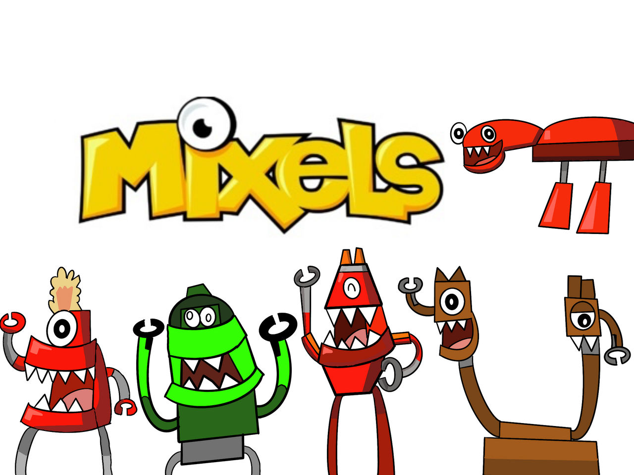 Mixels Character Design Mixels Intro starting My OC's by Sam208art on DeviantArt