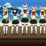 Sodor Girls in Sailor Uniforms