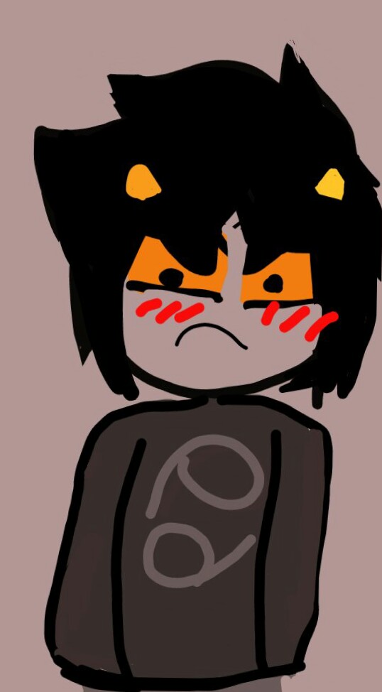 i drew Karkat on my tablet...