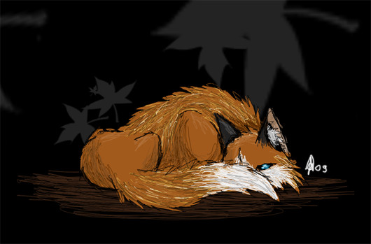 Autumn fox