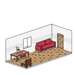 Isometric room - 1rst Try by 20BoxesPotatoSalad