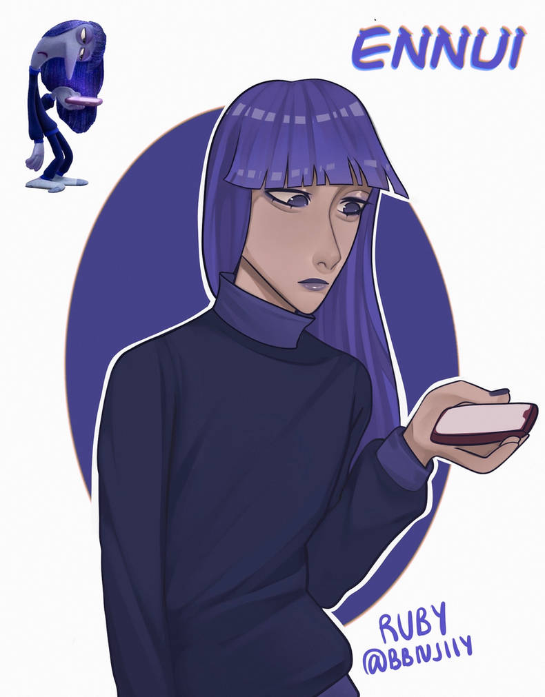 Ennui Inna Ennui Inside out 2 Human ver by bbnjlly on DeviantArt