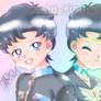 Seiya + Star Fighter Chibi Faces by Jolin-chan