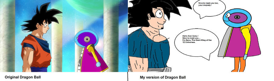 Dragon Ball Multiverse: Pan meets Xeno Goku by The-James-Show on DeviantArt