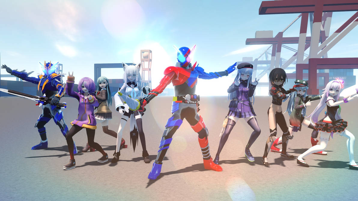 Mmd Group MMD Group Characters Crossover United by Mist-To-Zero on DeviantArt