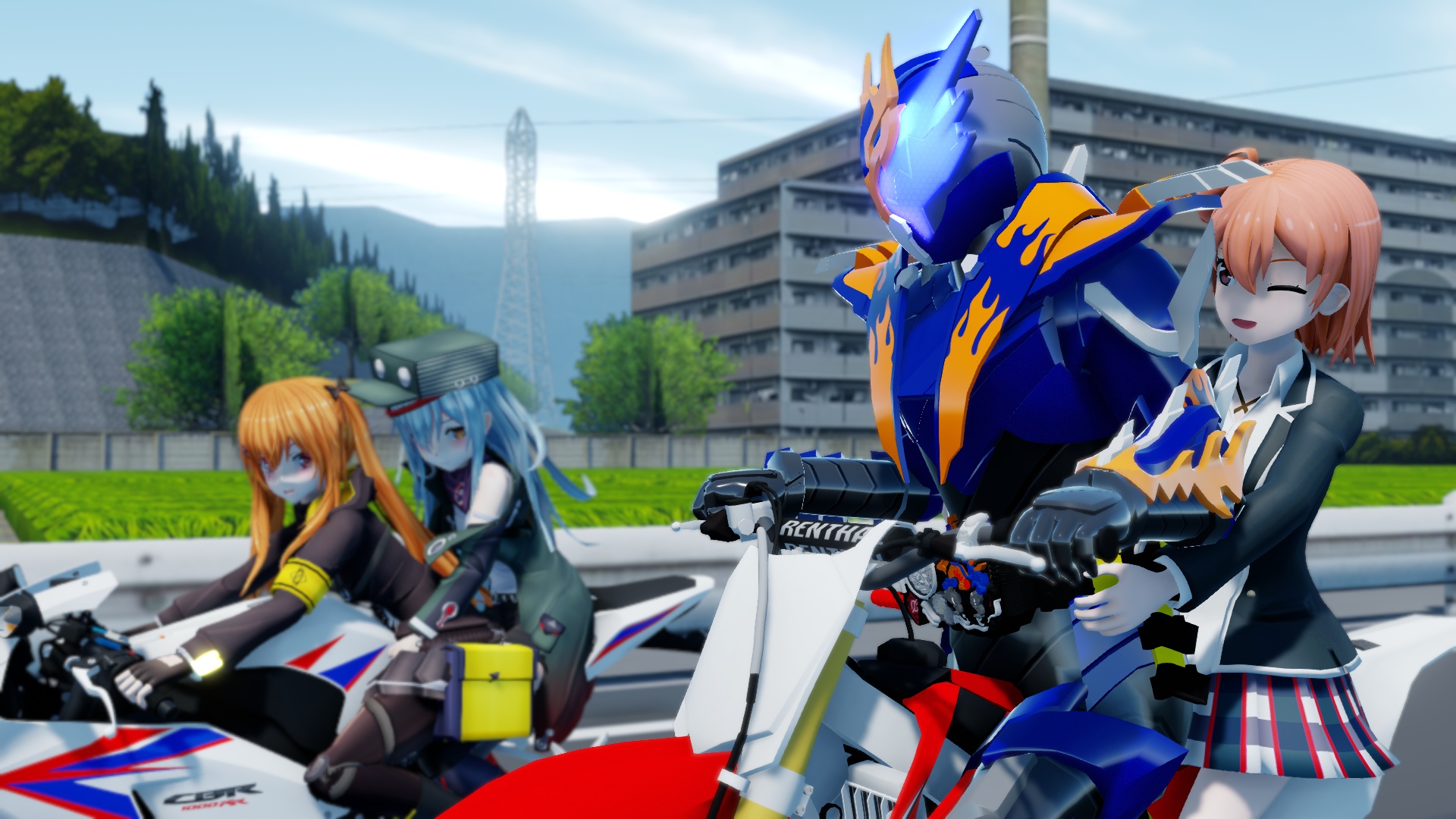 MMD Rider Road Motorcycle by Mist-To-Zero on DeviantArt