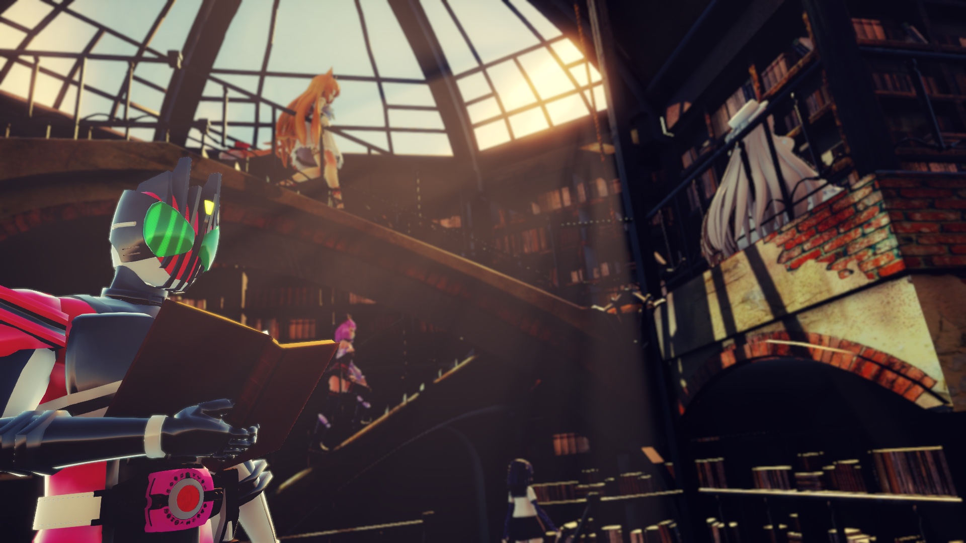 MMD History The Library by Mist-To-Zero on DeviantArt