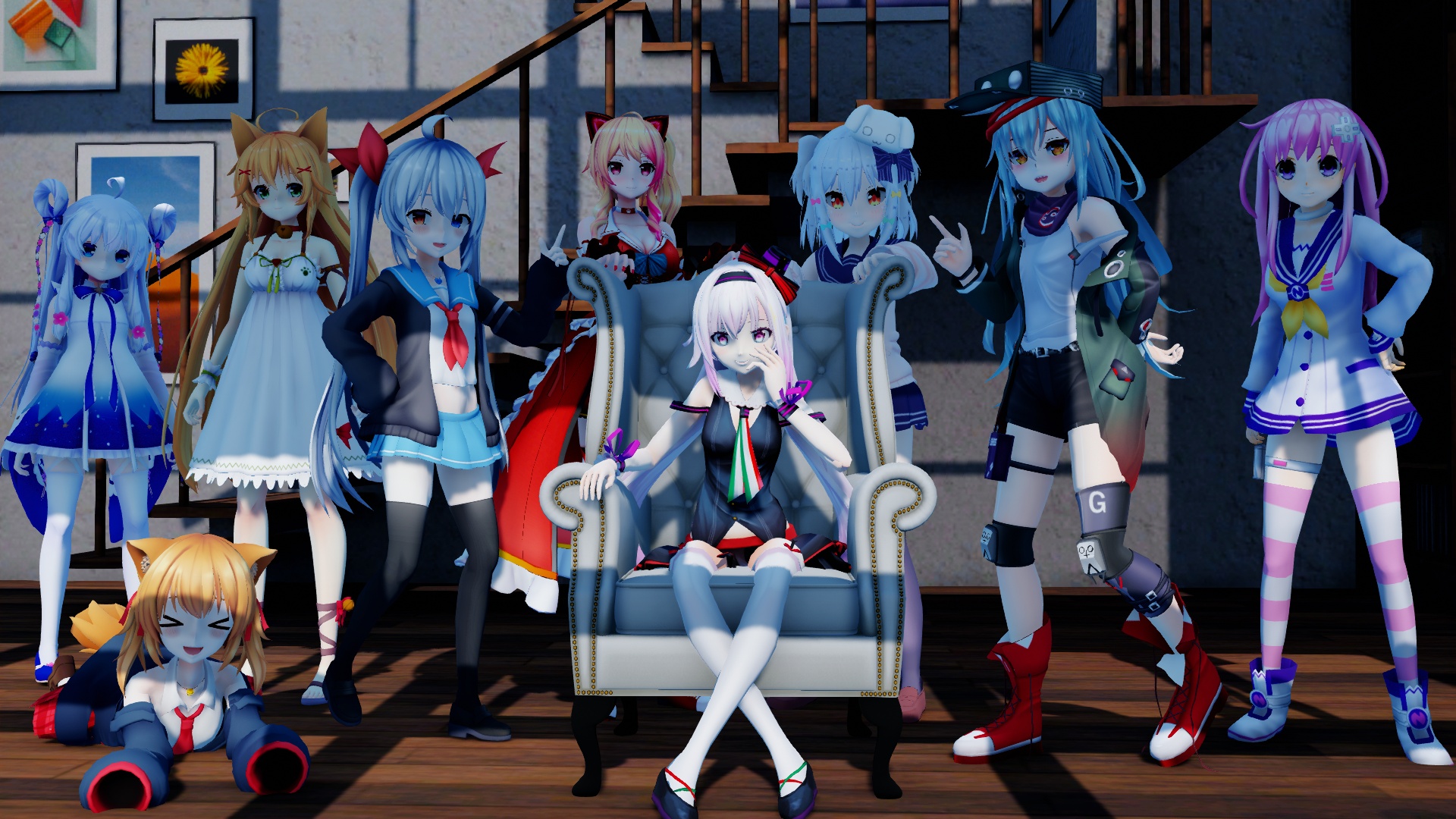 Mmd Group MMD Group Crossover by Mist-To-Zero on DeviantArt