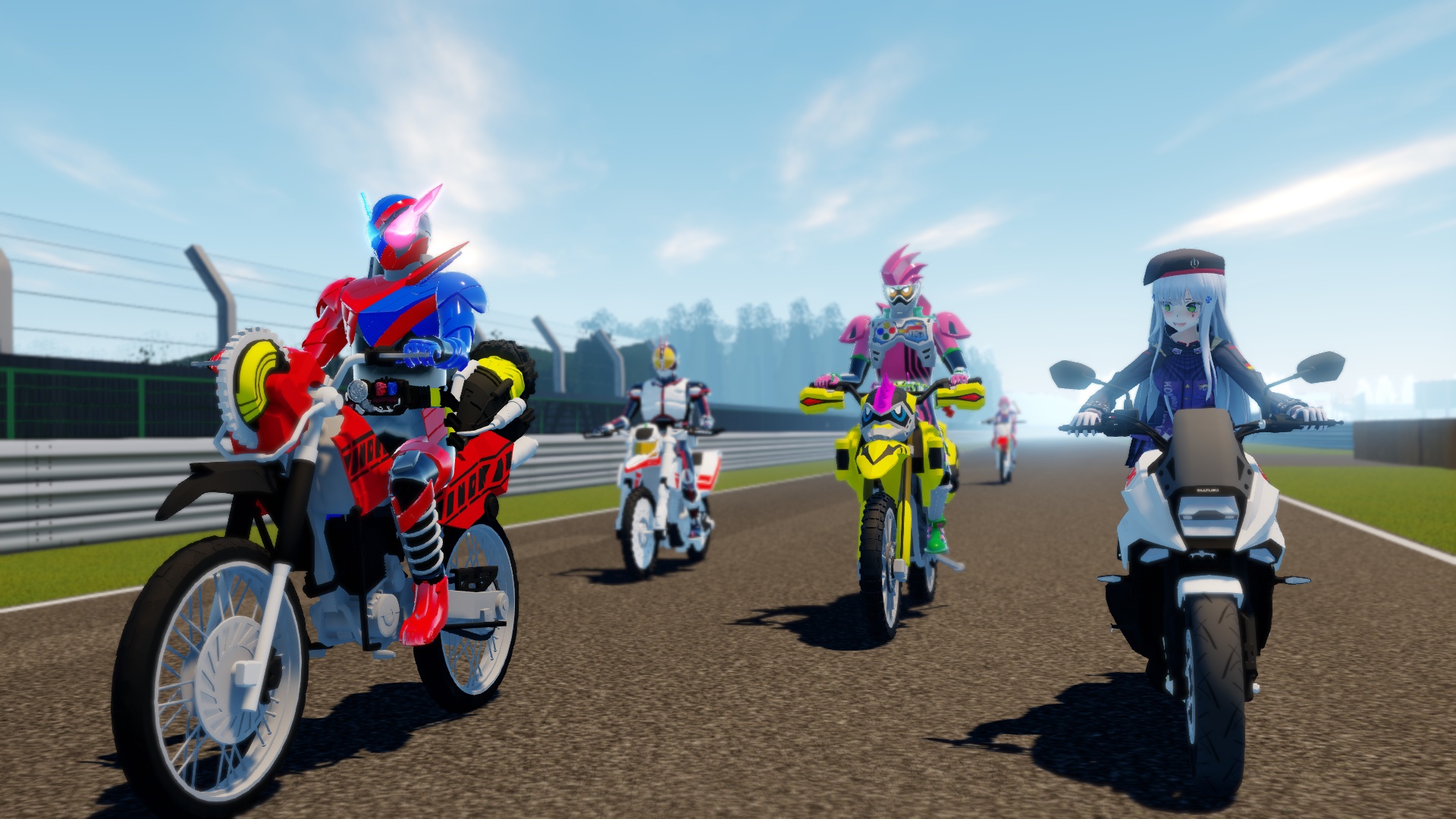 Mmd Motorcycle Riding MMD Motorcycle Racing by Mist-To-Zero on DeviantArt