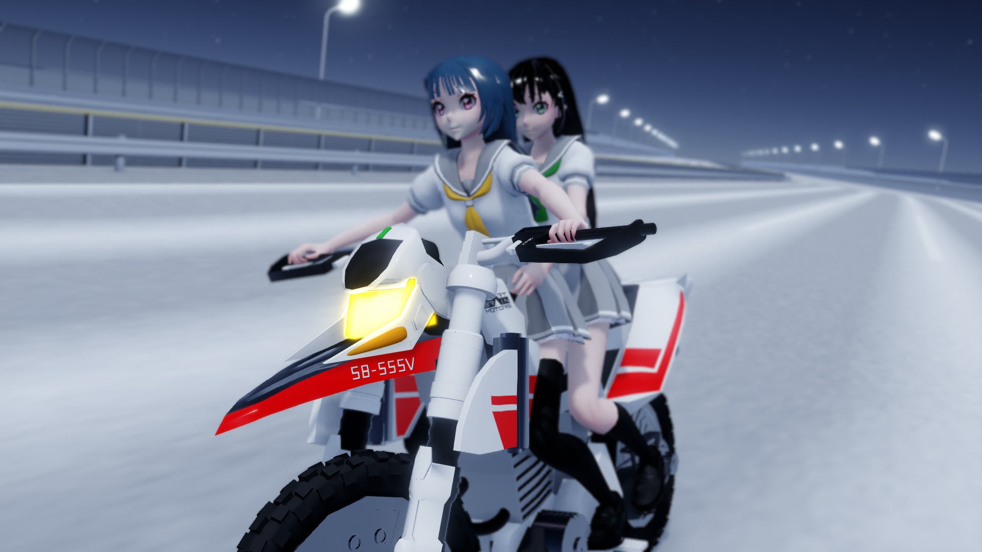 MMD Travel Rider A Road by Mist-To-Zero on DeviantArt