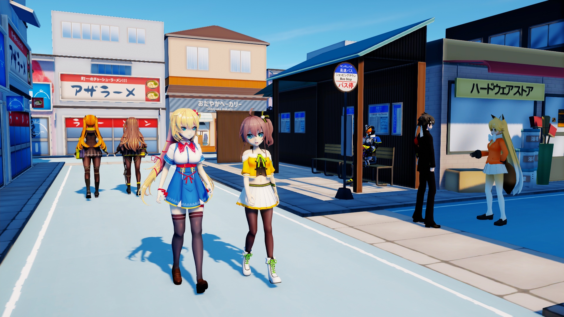 MMD Pikamee and Tomoshika (GTA) Style by Mist-To-Zero on DeviantArt