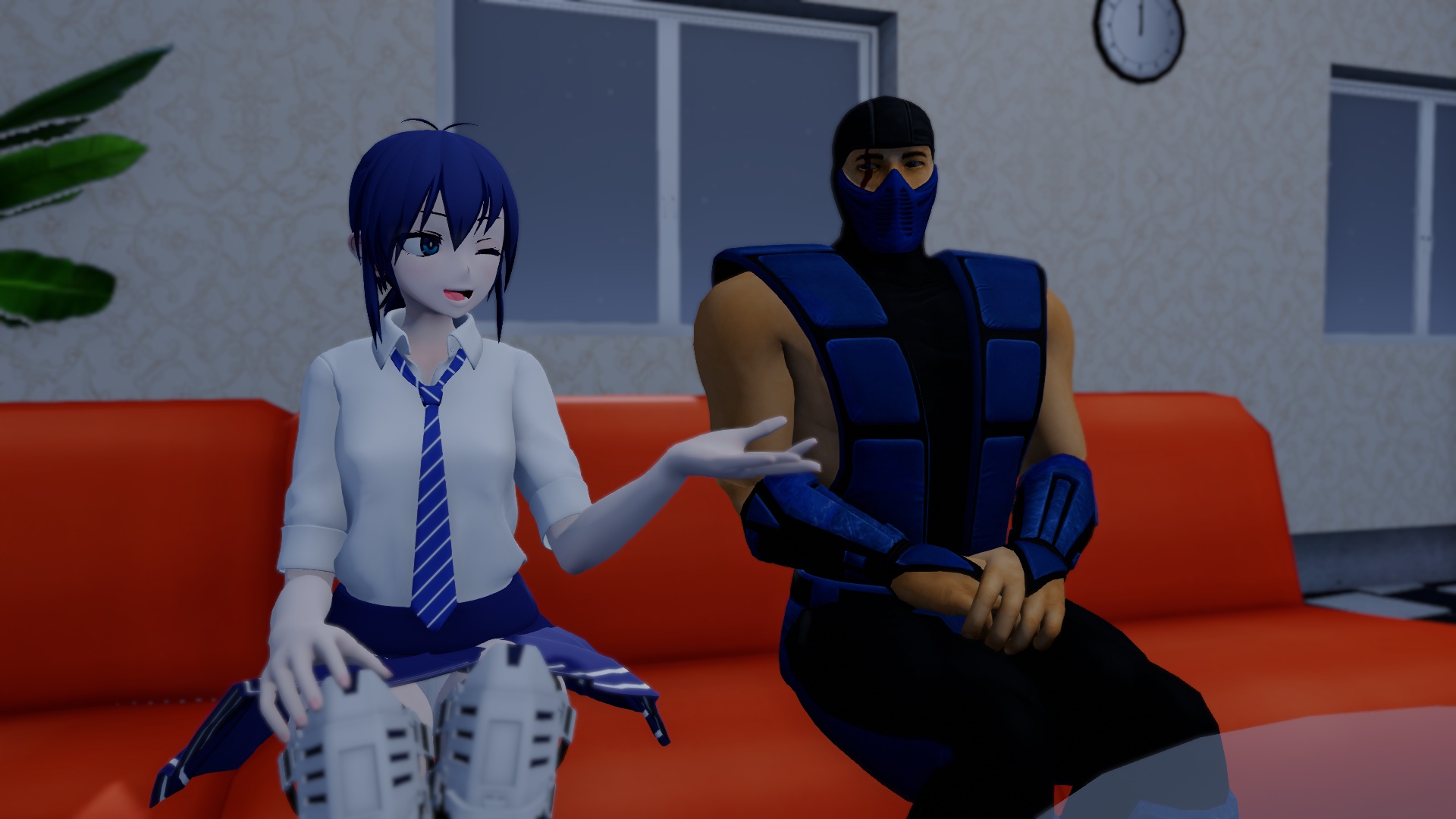 Hey Lin MMD Hey, Lin Kuei Ninja Frozen by Mist-To-Zero on DeviantArt