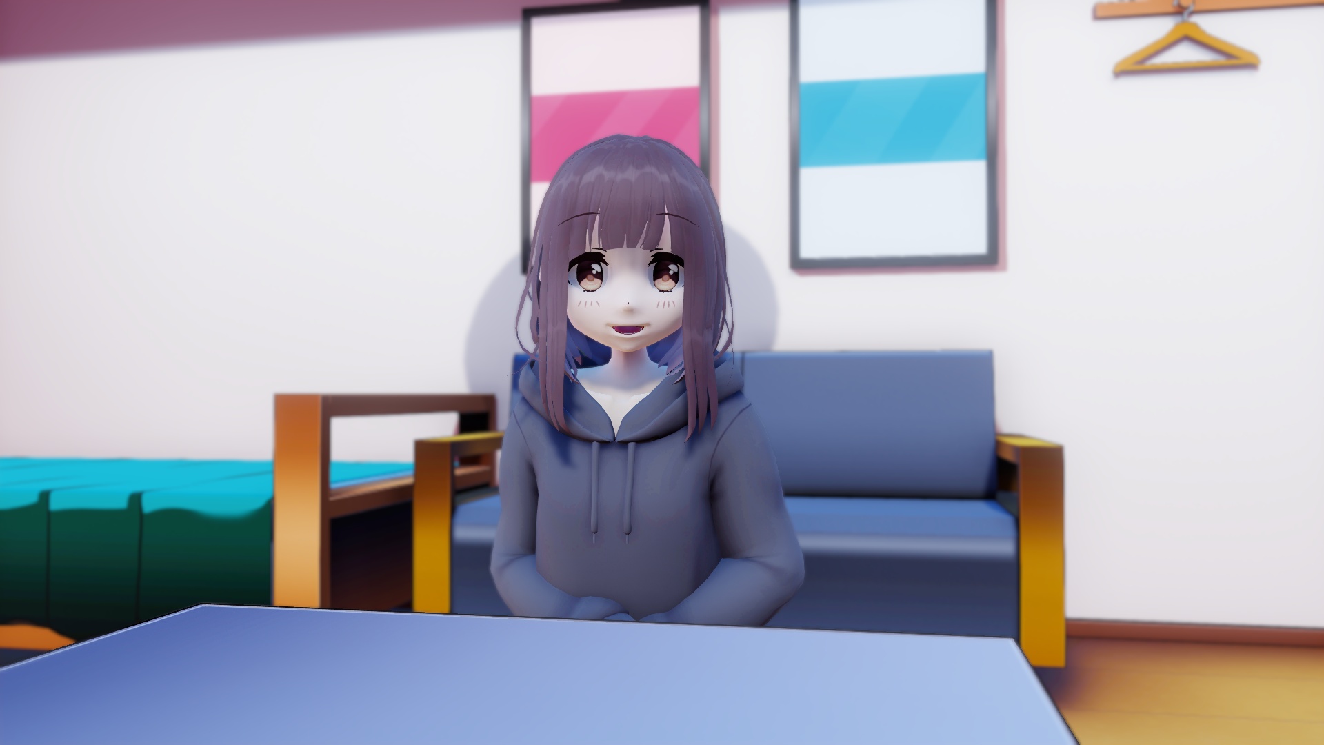 MMD Menhera-Chan (LINE Sticker) by Mist-To-Zero on DeviantArt