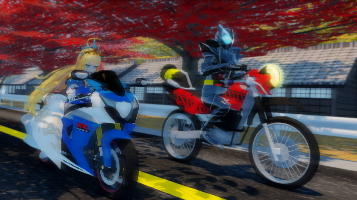 Mmd Motorcycle Riding MMD Racing Motorcycle Drag by Mist-To-Zero on DeviantArt