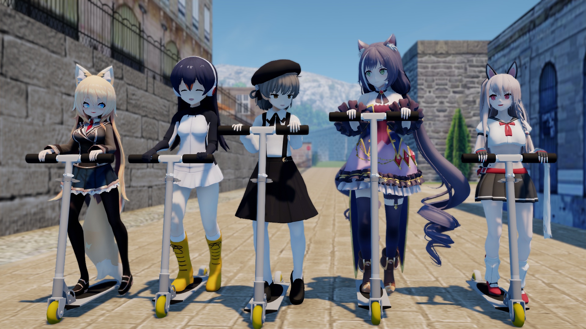 MMD Played Rolling Scooter by Mist-To-Zero on DeviantArt