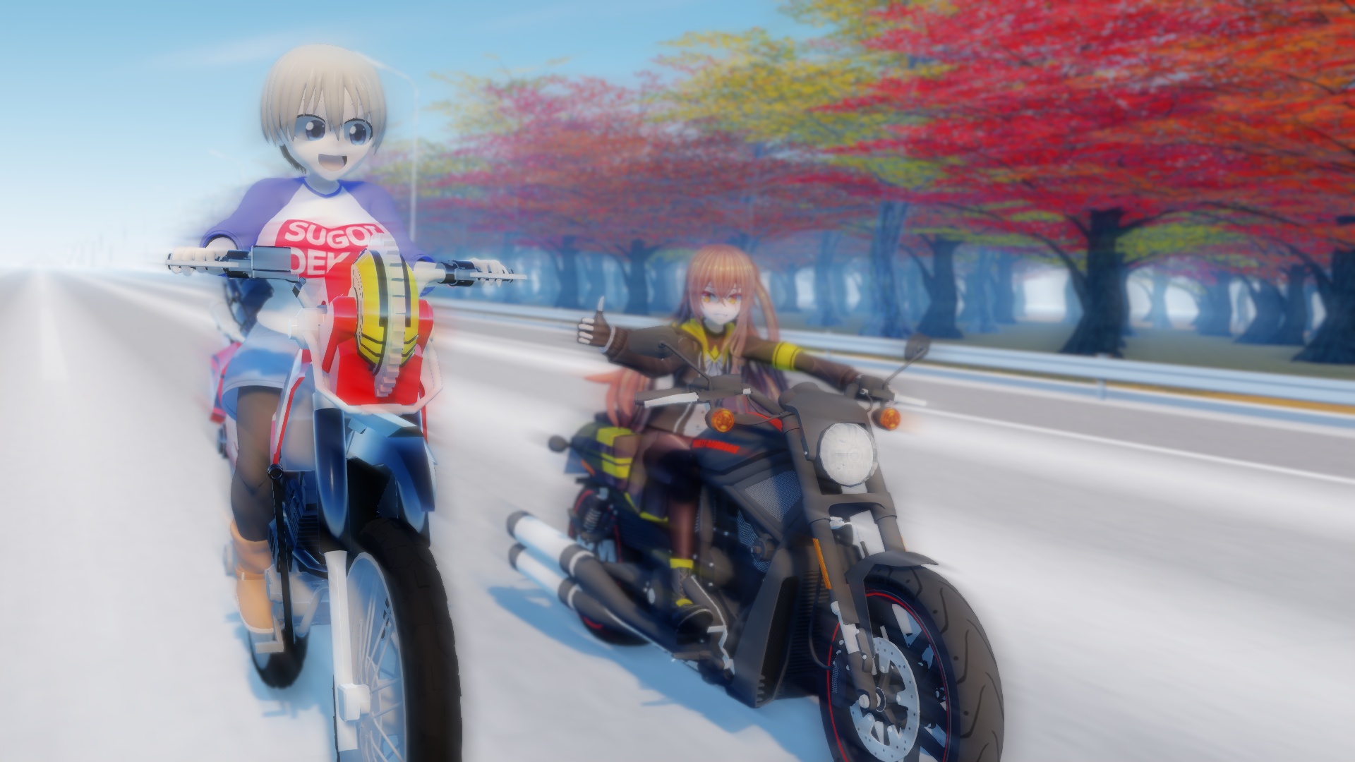 MMD Nice Riding Uzaki-Chan by Mist-To-Zero on DeviantArt