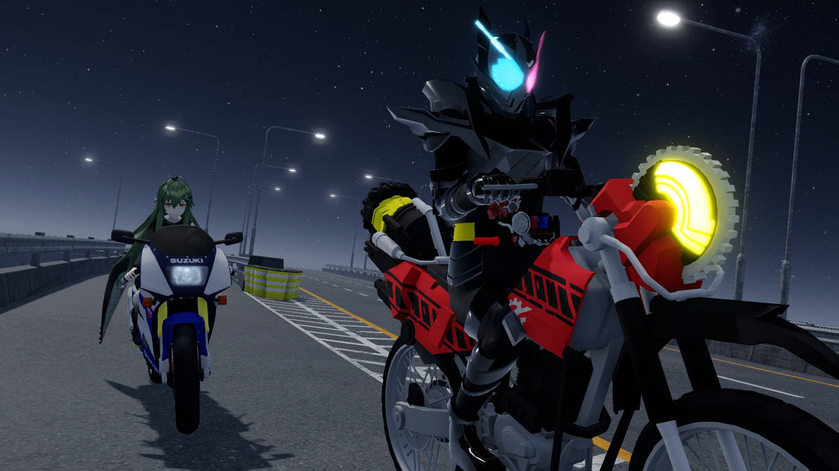 Mmd Motorcycle Riding MMD Racing Motorcycle On Night by Mist-To-Zero on DeviantArt