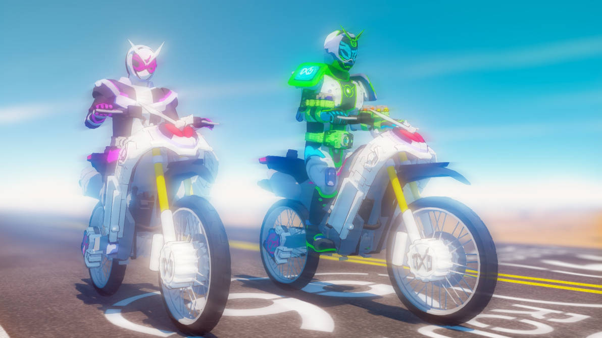 MMD Driving The Ridestriker by Mist-To-Zero on DeviantArt