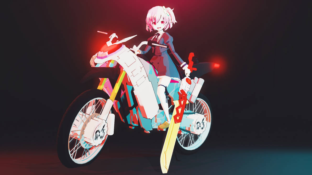 MMD Riri Hitotsuyanagi And Ridestriker by Mist-To-Zero on DeviantArt