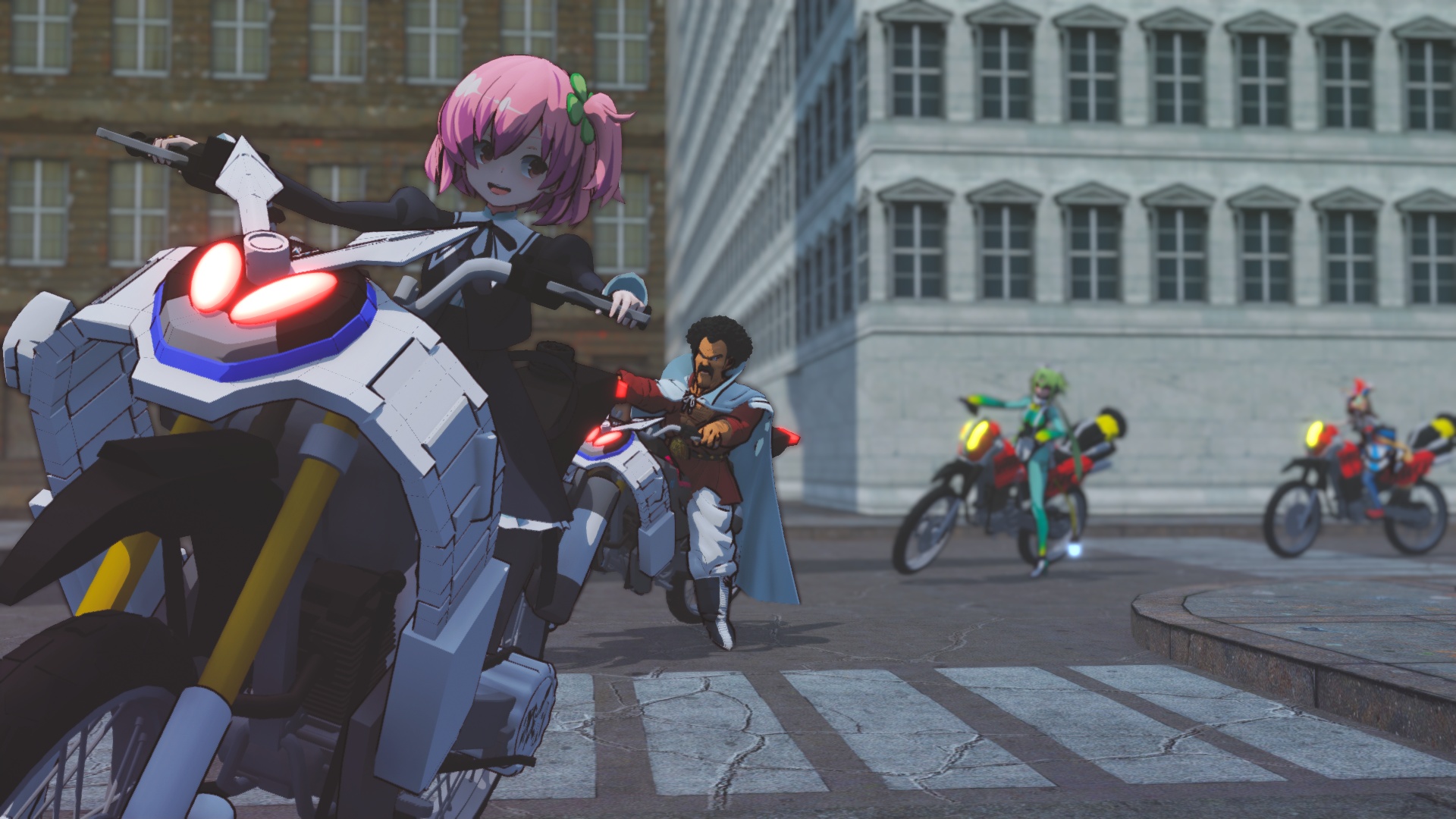 Mmd Motorcycle Riding MMD Motorcycle Racing Borrow A Rider Machines by Mist-To-Zero on DeviantArt