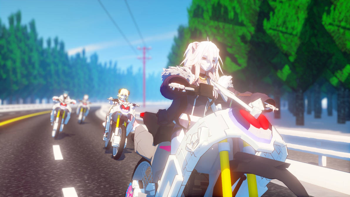 MMD Ridestriker On Road 2 by Mist-To-Zero on DeviantArt