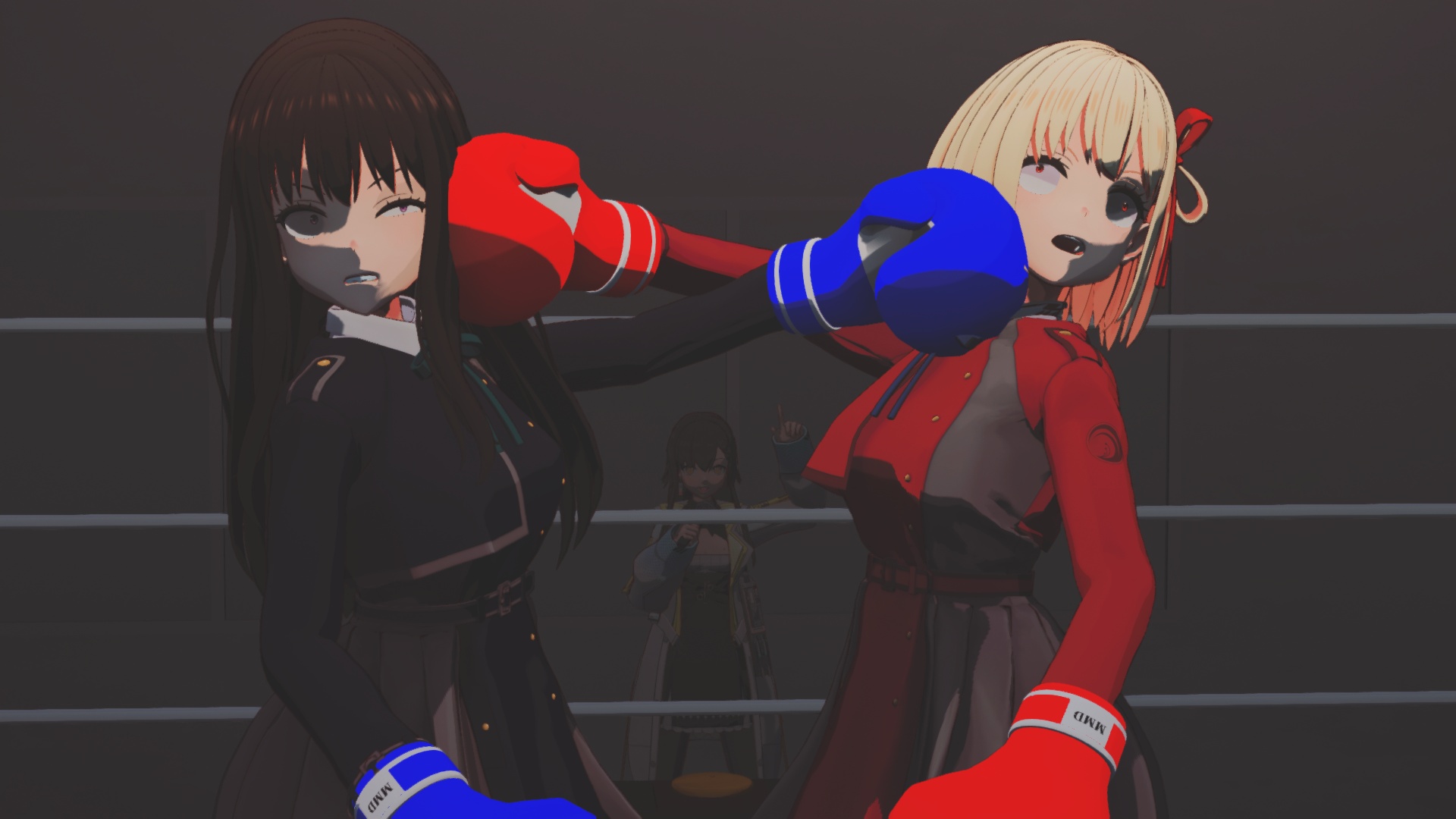Boxing Mmd MMD Takina Inoue vs Chisato Nishikigi (Boxing) by Mist-To-Zero on ...