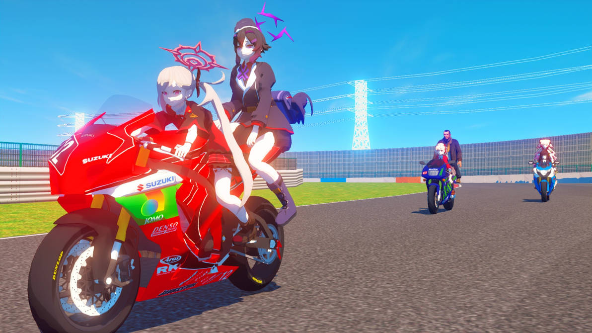 Mmd Motorcycle Riding MMD Racing School Drive by Mist-To-Zero on DeviantArt