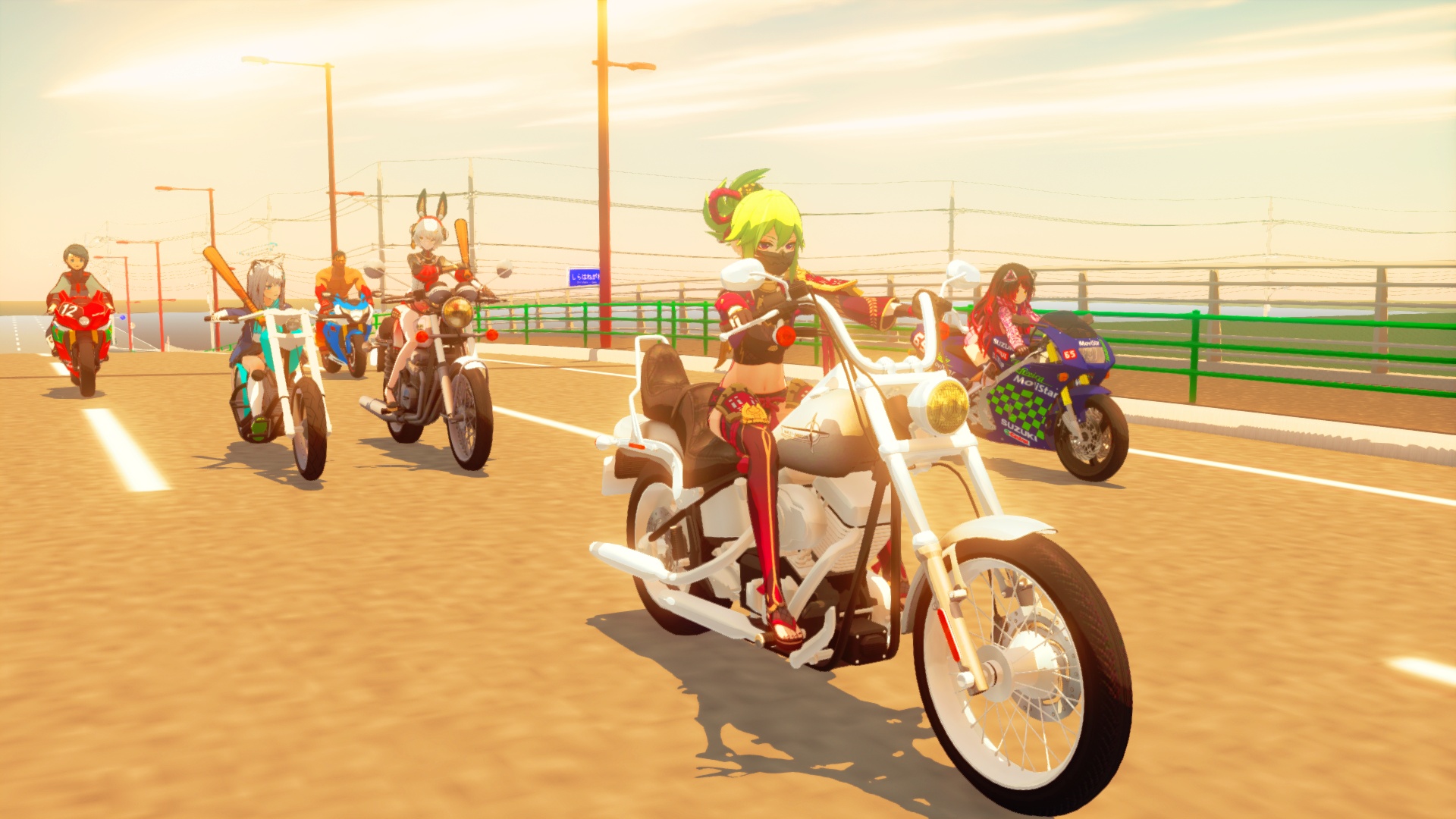 Mmd Motorcycle Riding MMD Bike Race Ft. The Lost and Damned by Mist-To-Zero on DeviantArt