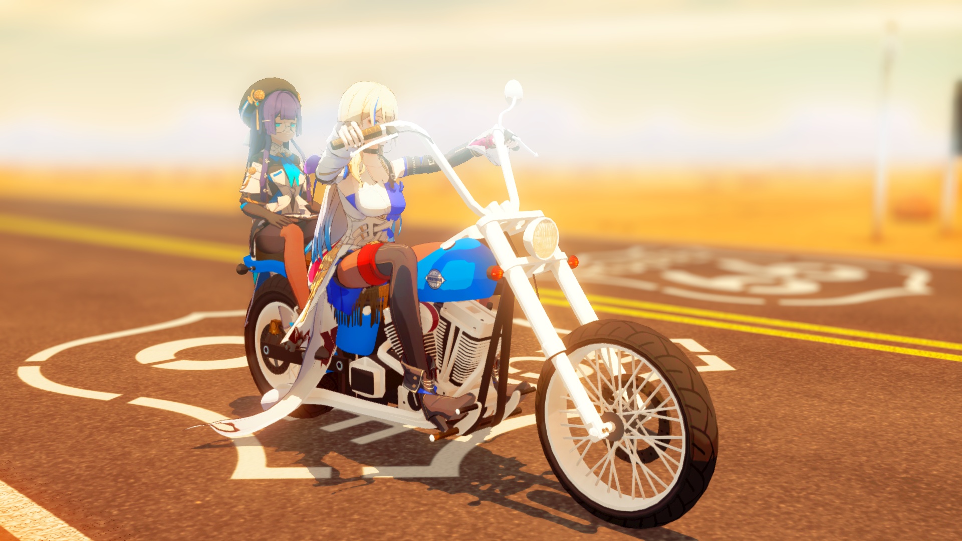 Mmd Motorcycle Riding MMD Ride Highway Straight Ahead by Mist-To-Zero on DeviantArt