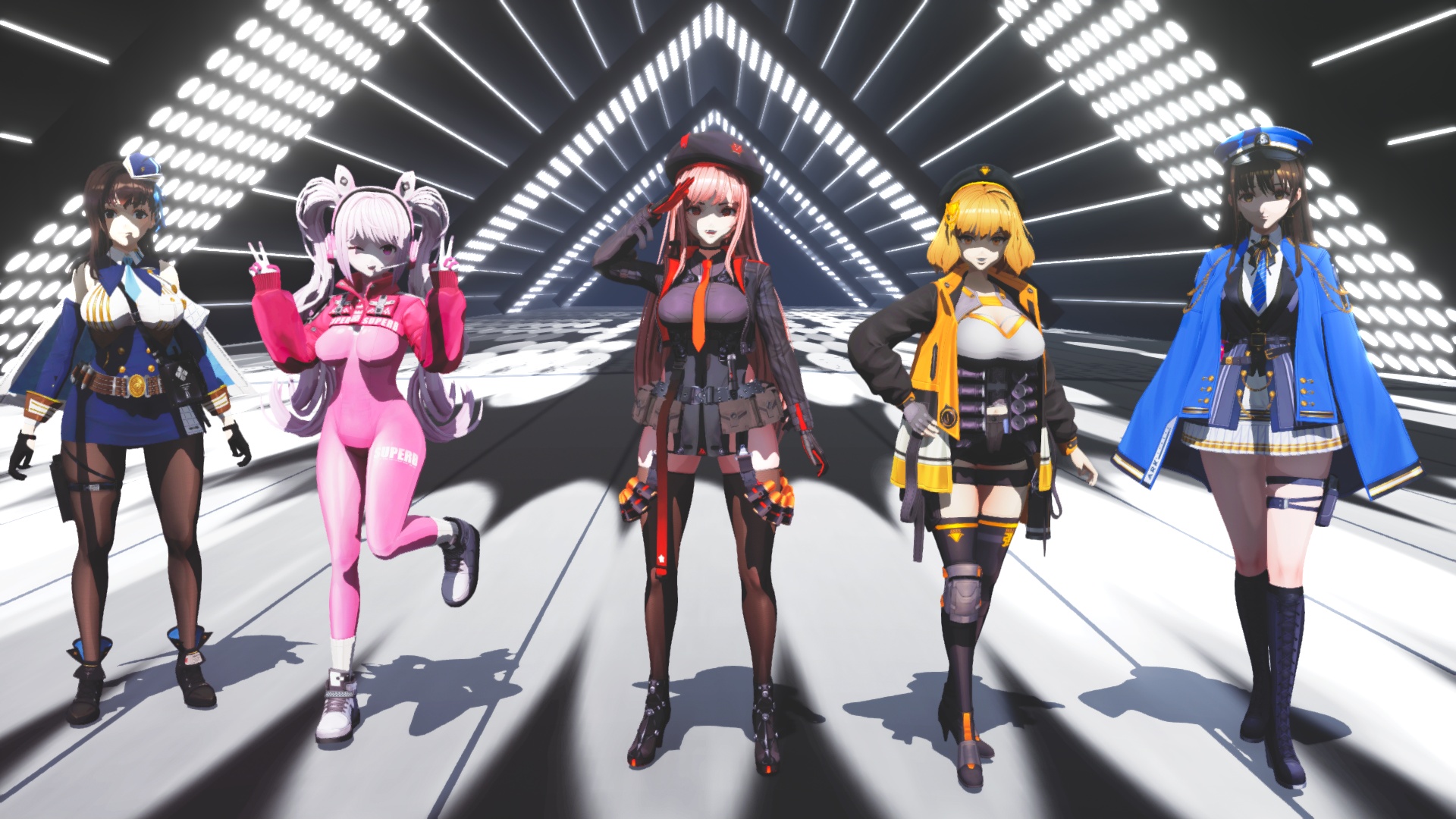 MMD NIKKE Characters Released by Mist-To-Zero on DeviantArt