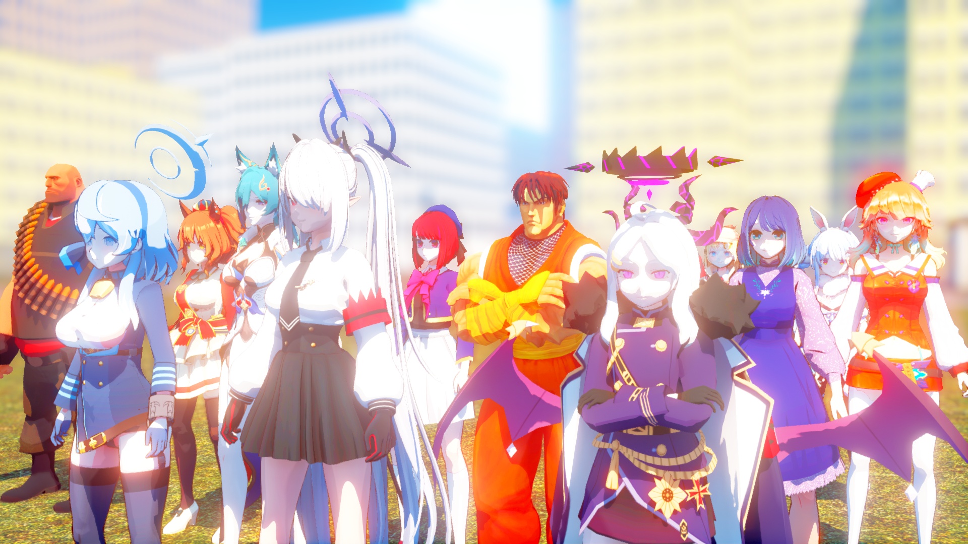 Mmd Group MMD Team Disciplinary Committee Crossover by Mist-To-Zero on DeviantArt