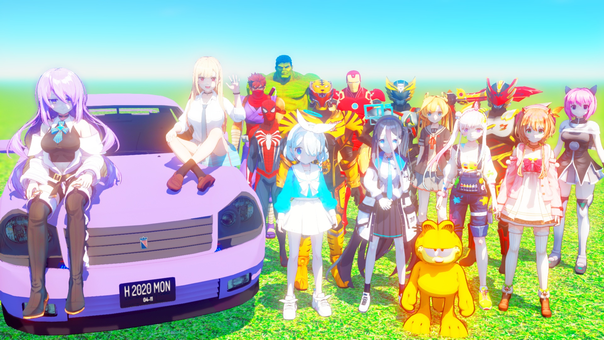 MMD Pikamee and Tomoshika (GTA) Style by Mist-To-Zero on DeviantArt