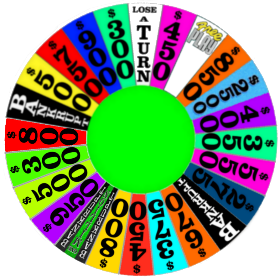 Bonus Wheel Layout My Wheel of Fortune Layout by gamerboy0552 on DeviantArt