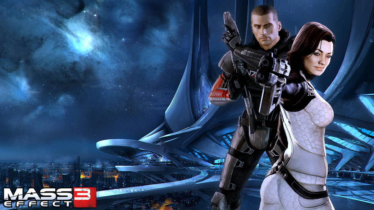 Miranda Shepard ME3 : Miranda and Shepard by Cain69 on DeviantArt