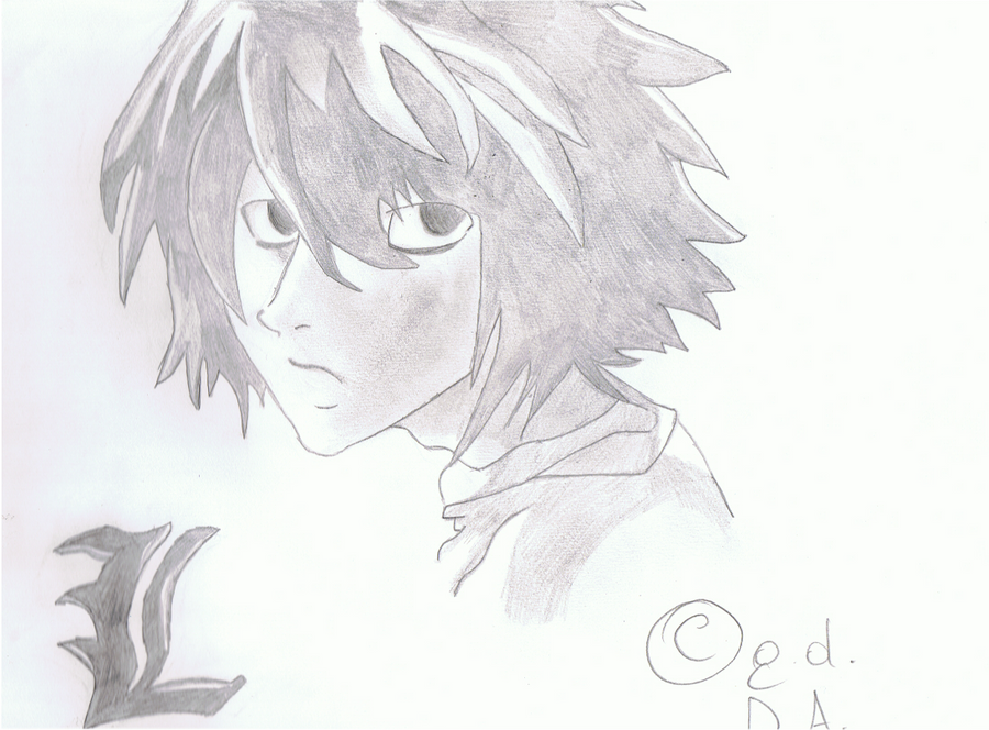 Deviantart La Note Fan art L death Note by gReEn-DaYeRs on DeviantArt