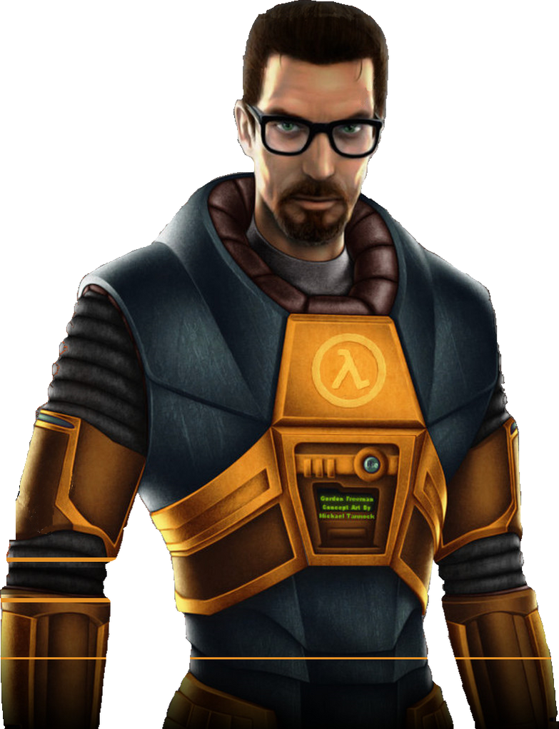 Gordon Freeman by HalfMesa on DeviantArt