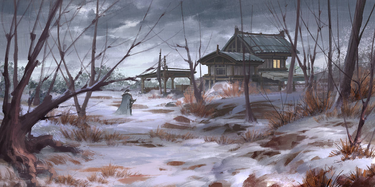 Snowfield by LazzyZhang on DeviantArt