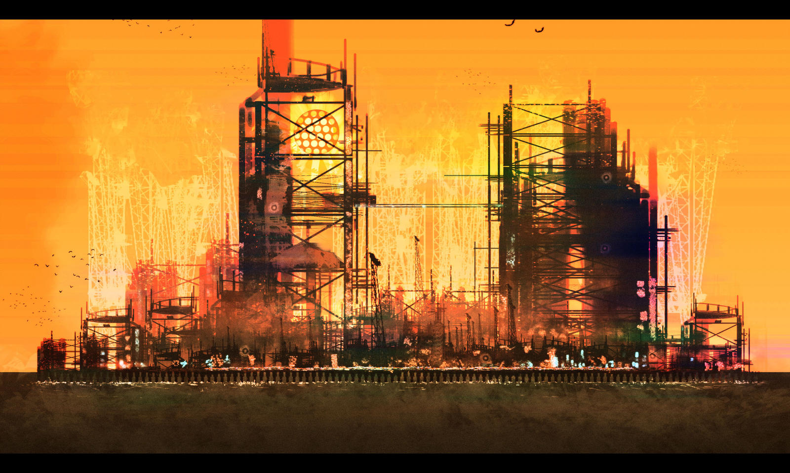 Oil Rig City