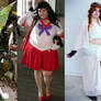 Well rounded ladies cosplaying