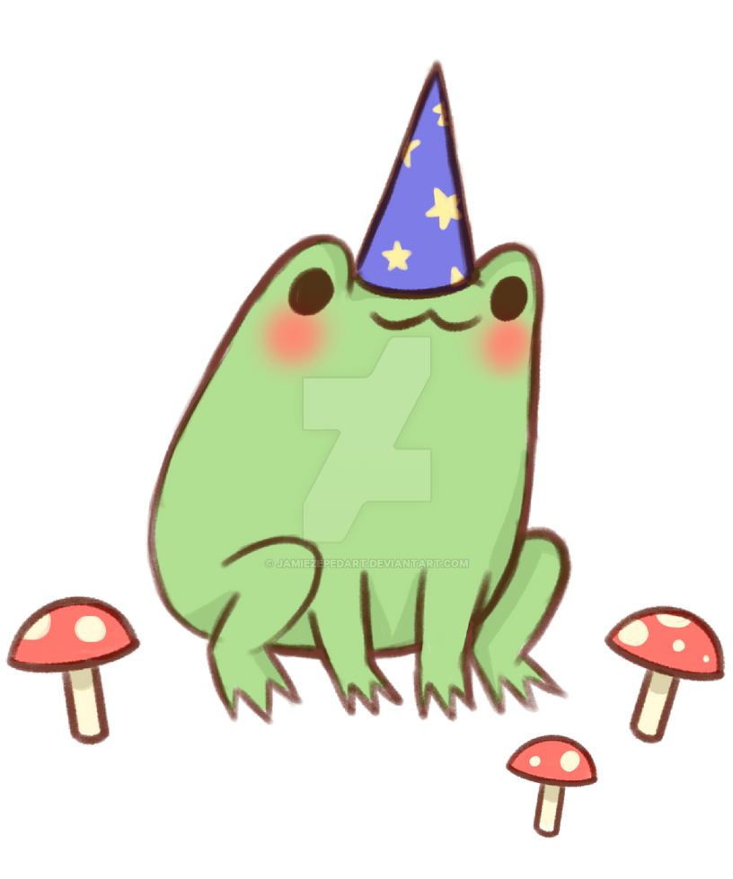 wizard frog by jamiezepedart on DeviantArt