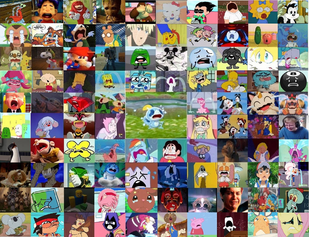 Sobble's crying makes every character cries (MEGA) by Ianwillslapyou72
