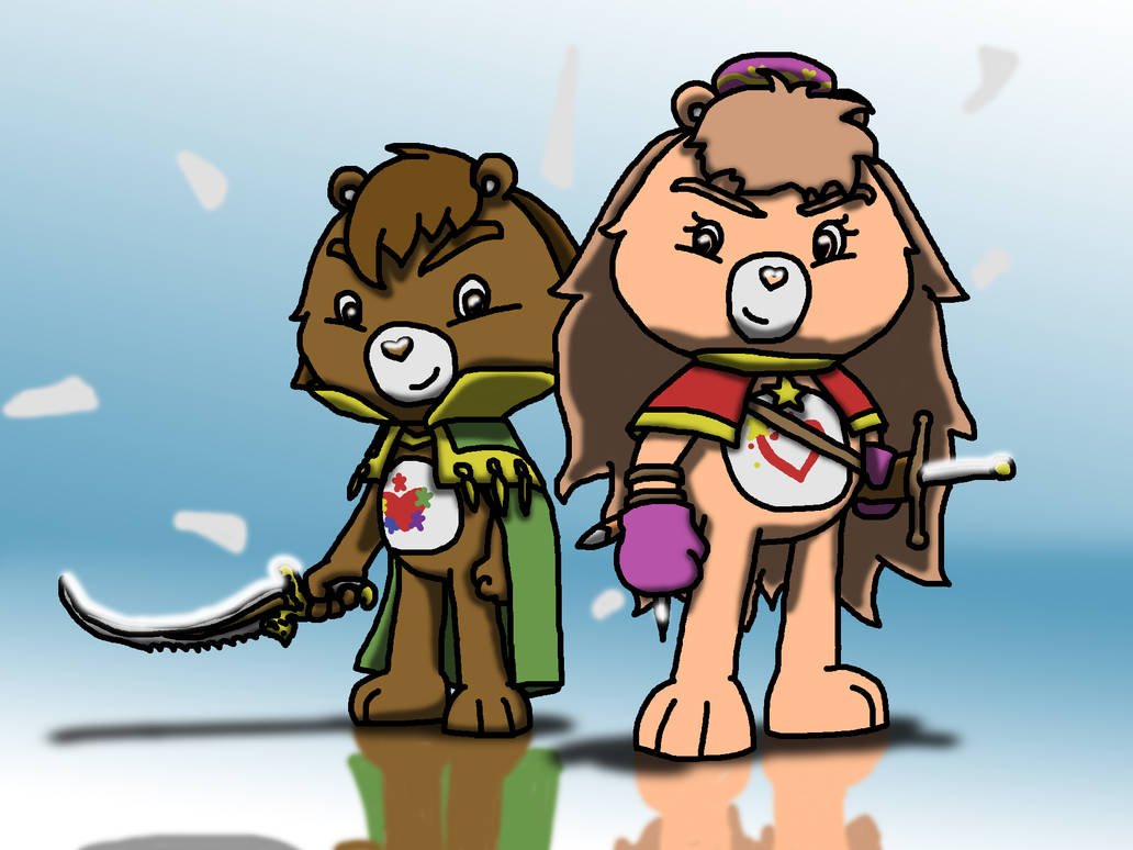 Wizard Bear and Aurashine Bear by OopsyBearOS on DeviantArt