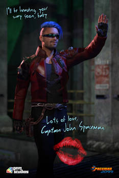 Captain Spaceman - Teaser Poster