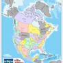 North American Union Map - 2042