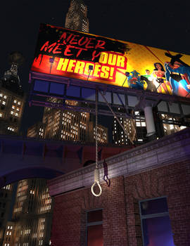 Never Meet Your Heroes - Cover Concept and Script