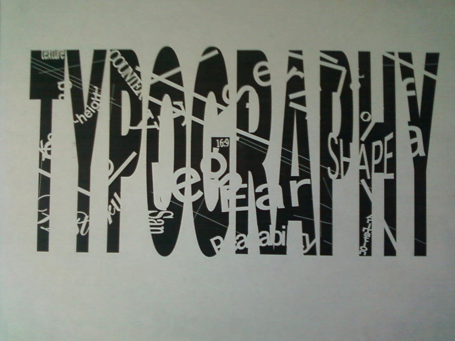 Traditional Typography by sunshine4140 on DeviantArt