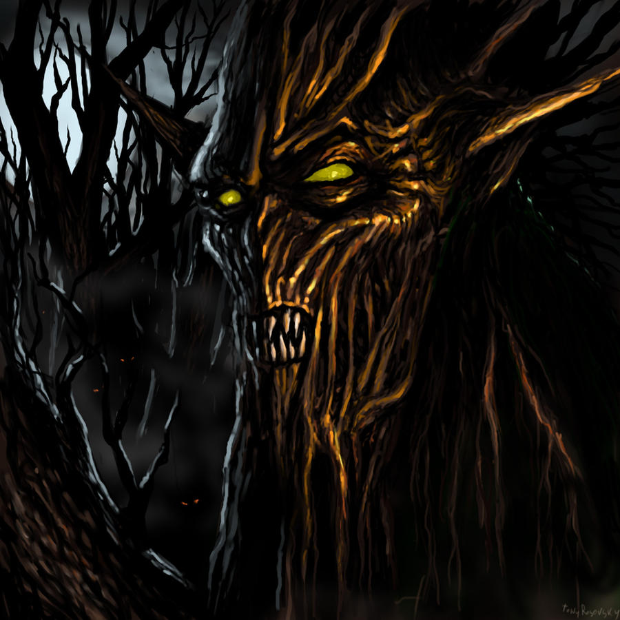 Evil Tree by AntonRosovsky